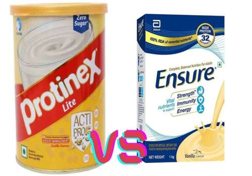 Protinex VS Ensure - Which is better and why? - Health & Healthier