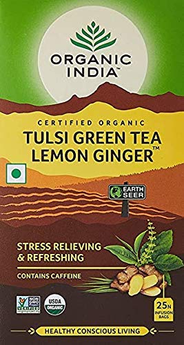 Organic tulsi green tea for weight loss