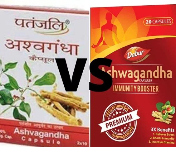 Patanjali Ashwagandha vs Dabur Ashwagandha