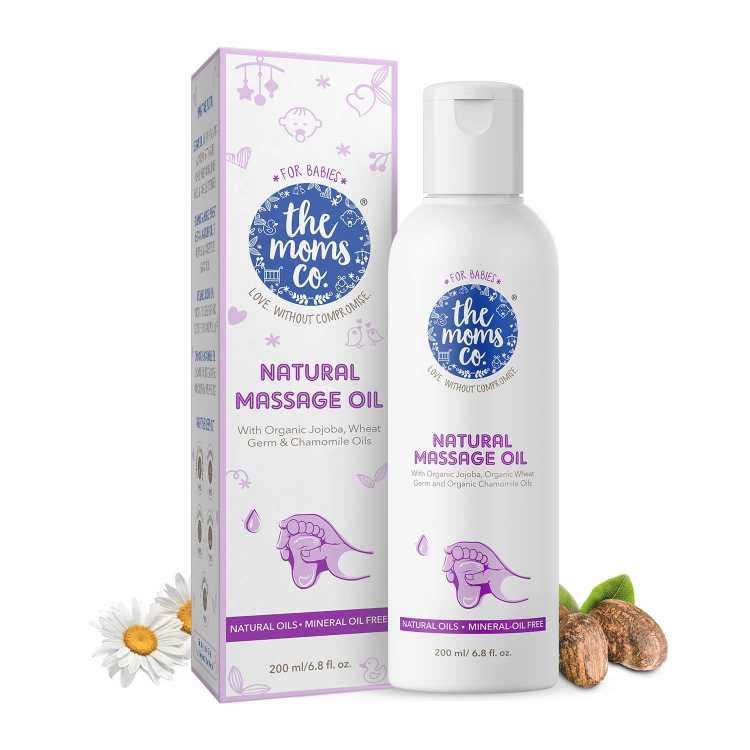 The Moms Co. Natural massage oil for babies