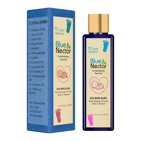 Blue Nectar Ayurvedic Baby massage oil