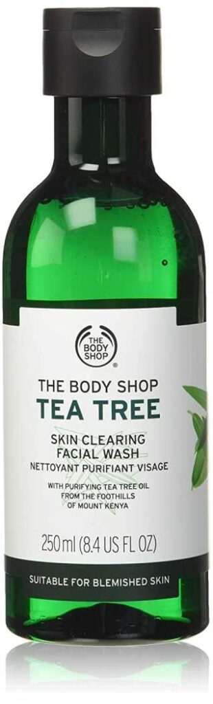 The body shop tea tree skin cleaning face wash