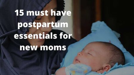15 must have postpartum essentials for new moms