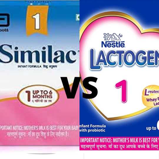 Lactogen 1 vs Similac 1