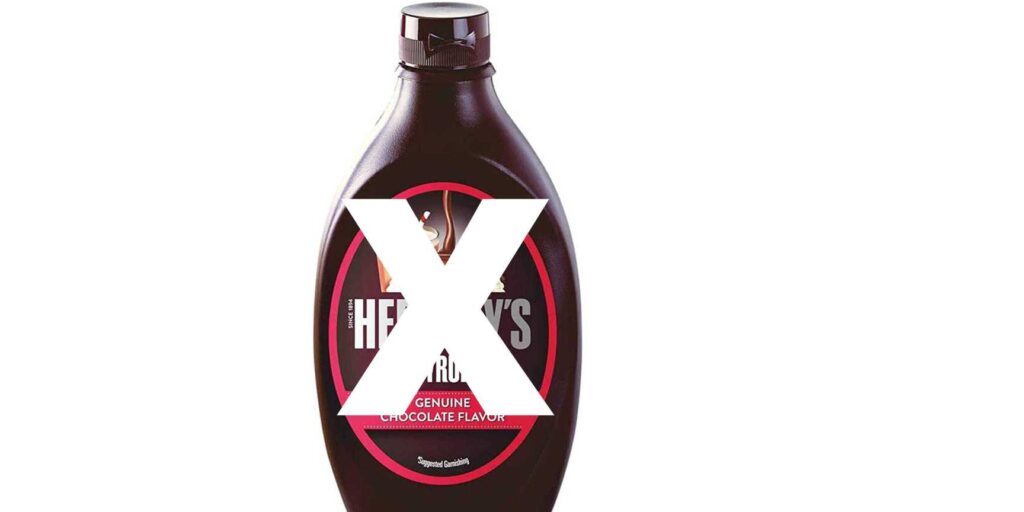 Is Hershey's Chocolate syrup healthy
