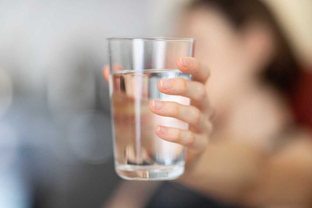 1. Drinking water immediately after meals