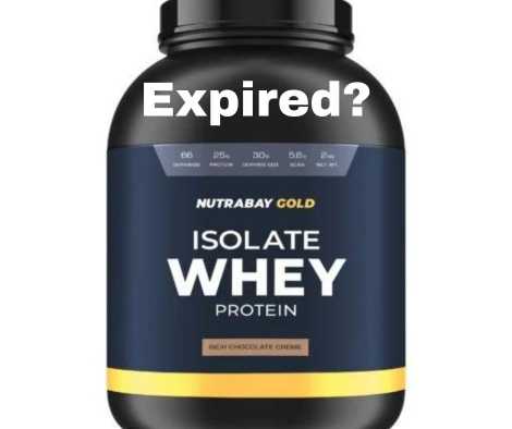 expired whey protein