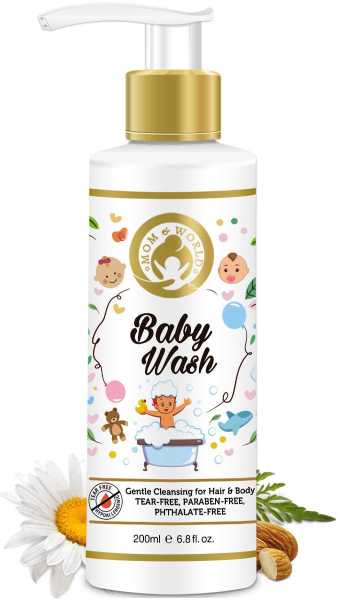 Mom & World top-to-toe baby wash