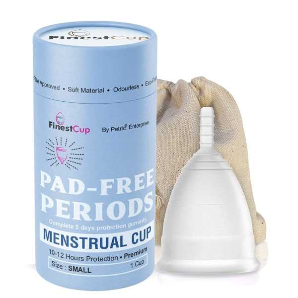 Finest cup reusable menstrual cup 