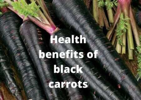 health benefits of black carrots