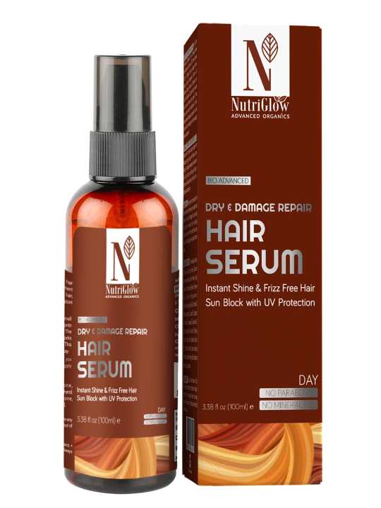 Nutriglow organic hair serum