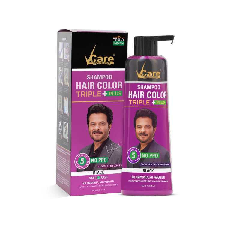 Vcare Triple plus hair color shampoo