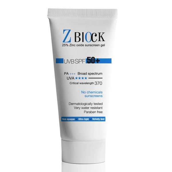 Z-block Zinc oxide sunscreen 