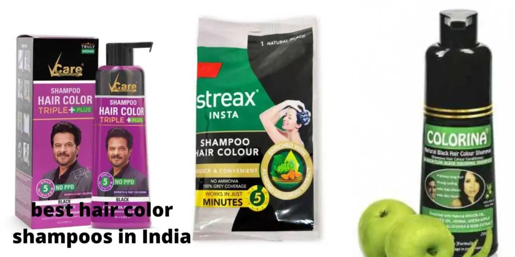 best hair color shampoos in India
