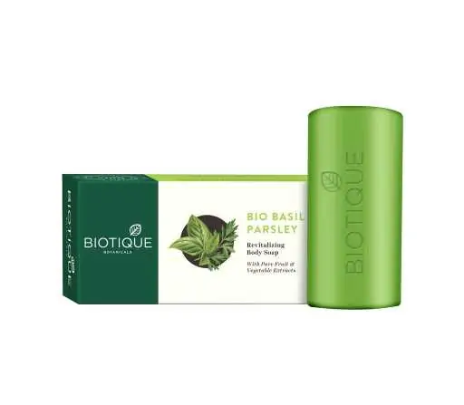 Biotique Basil and Parsley body soap 