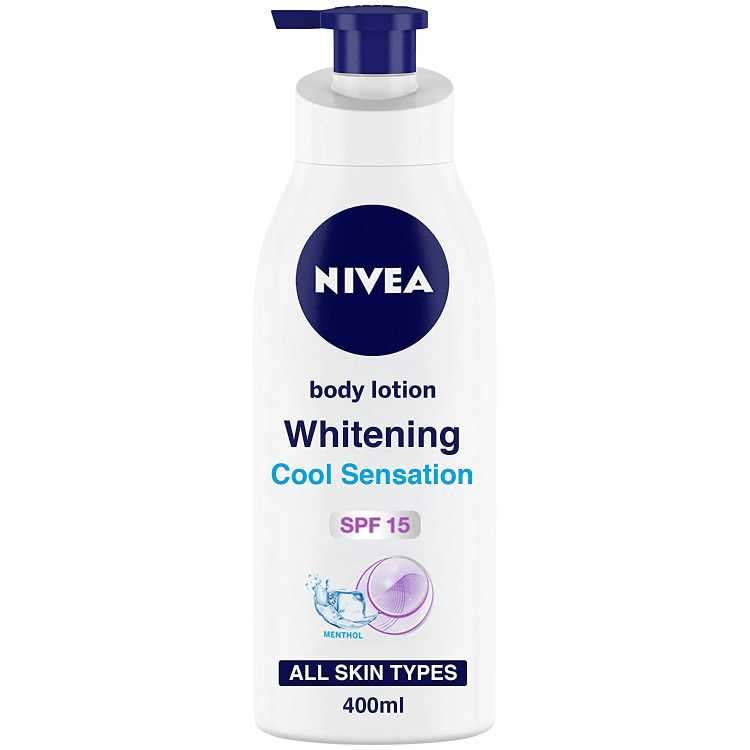 Nivea whitening cool sensation body lotion
