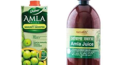 Dabur Amla Juice Plus VS Patanjali Amla juice