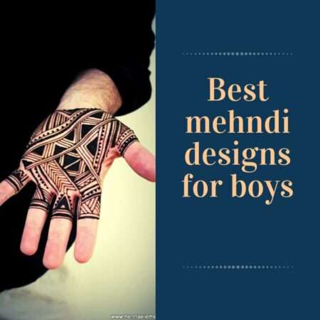 best mehndi designs for boys