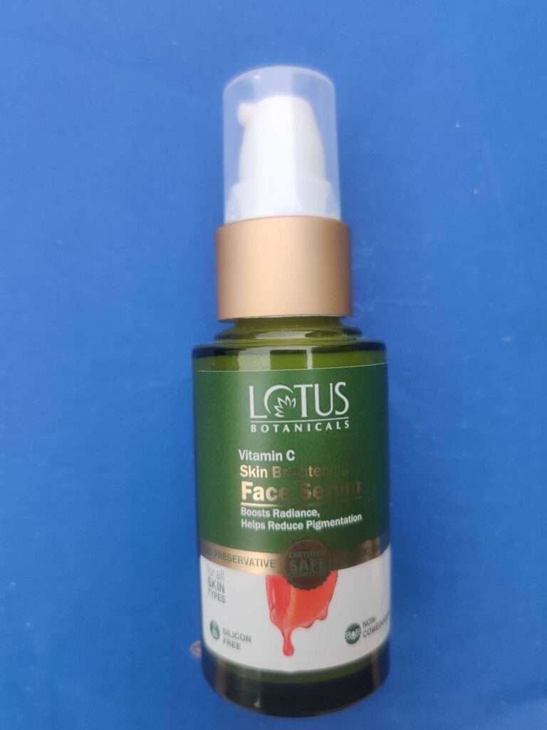Lotus Botanicals Vitamin C Skin Brightening Face Serum Review