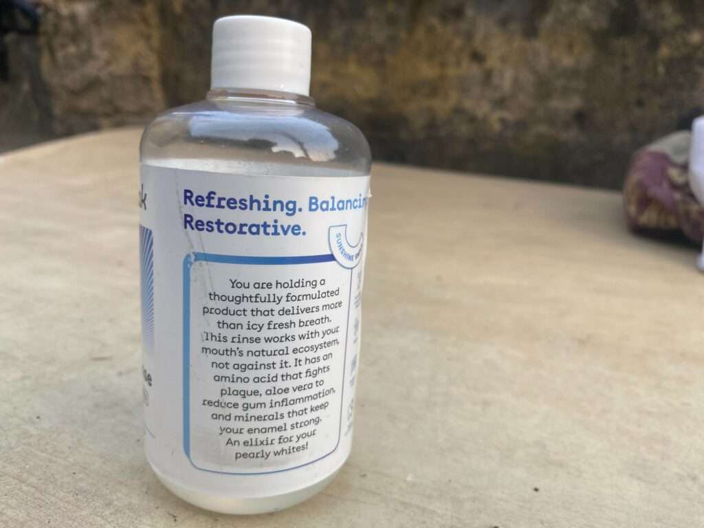 Daybreak Restore Mint Mouthwash personal review