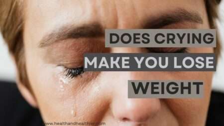 Does crying make you lose weight