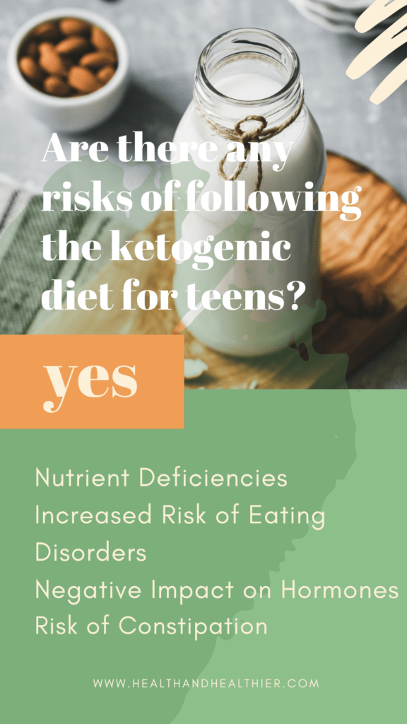 Risks of the Ketogenic Diet for Teens